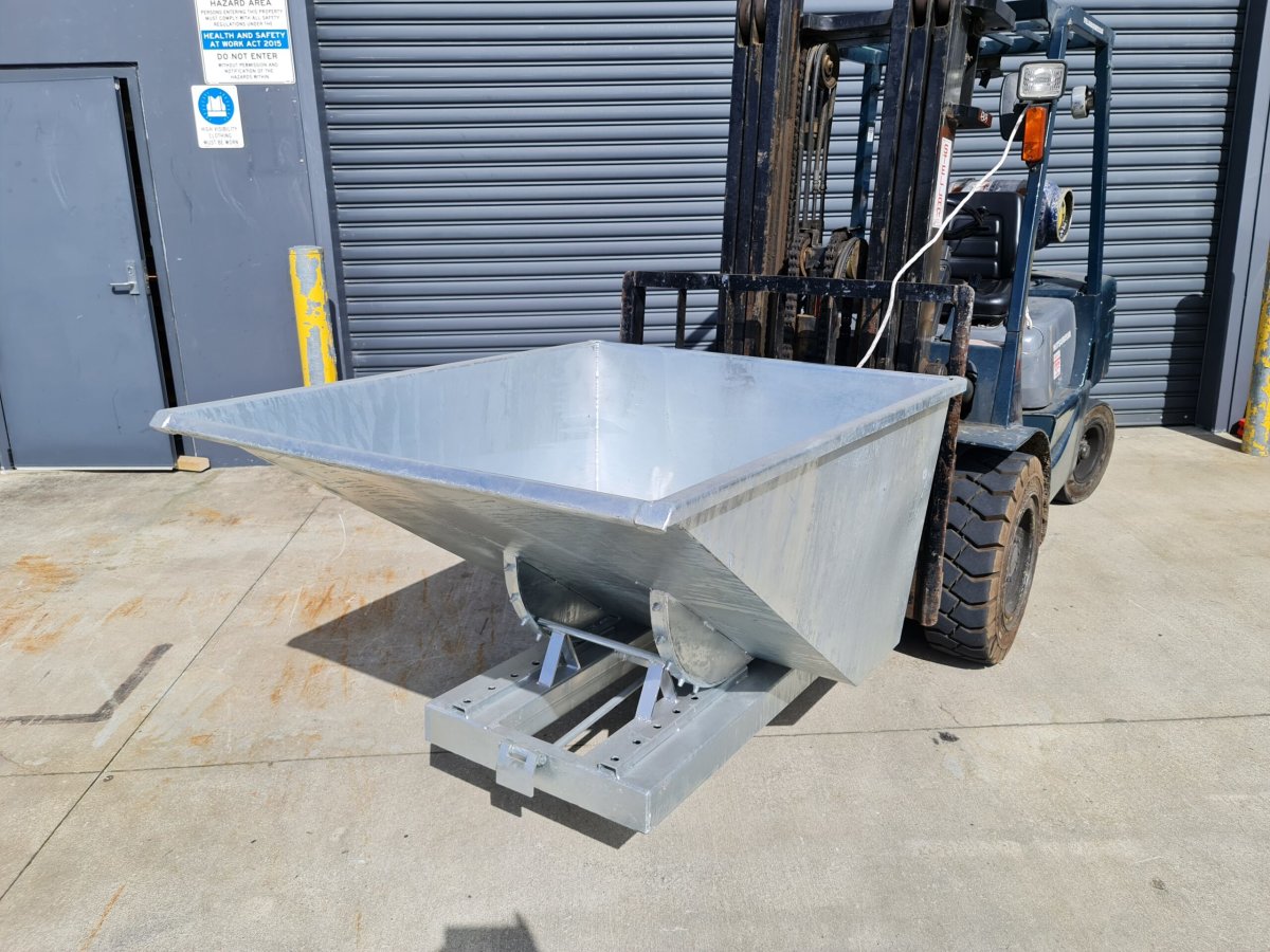 Buy Hopper - Self-tipping Forklift Attachment in Forklift Attachments from Astrolift NZ